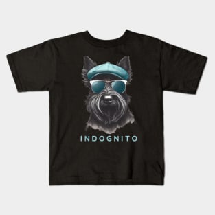 Scottish Terrier Indognito Kids T-Shirt